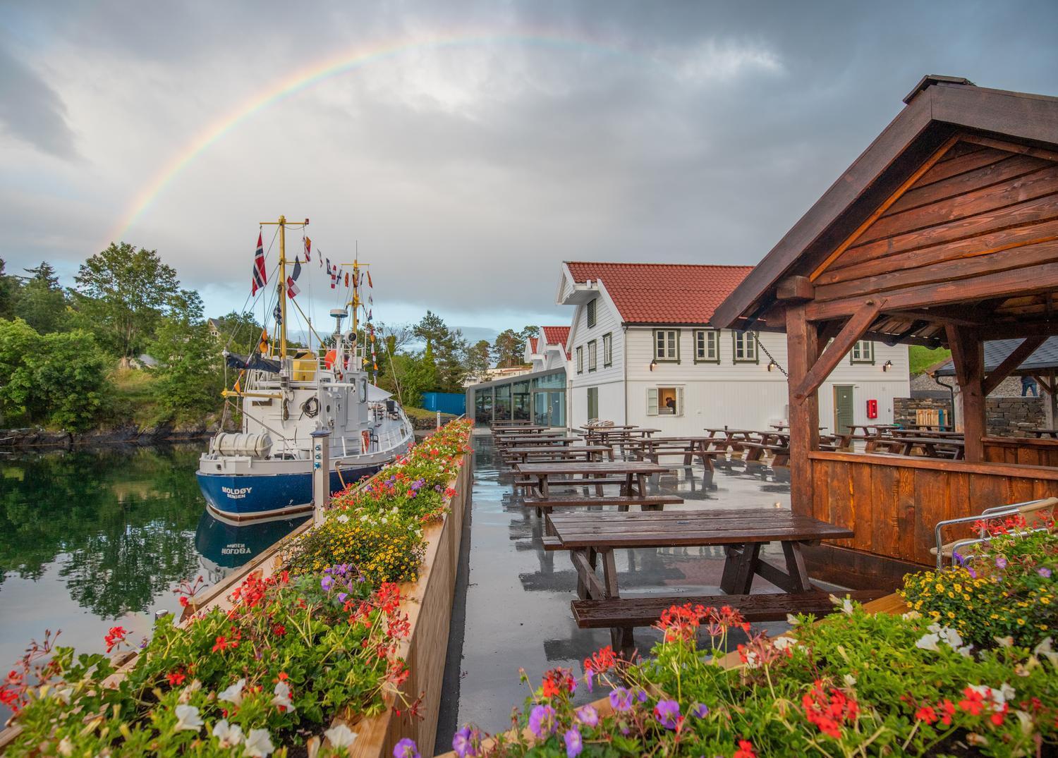 Kulleseidkanalen Gjestehamn Bomlo ภายนอก รูปภาพ